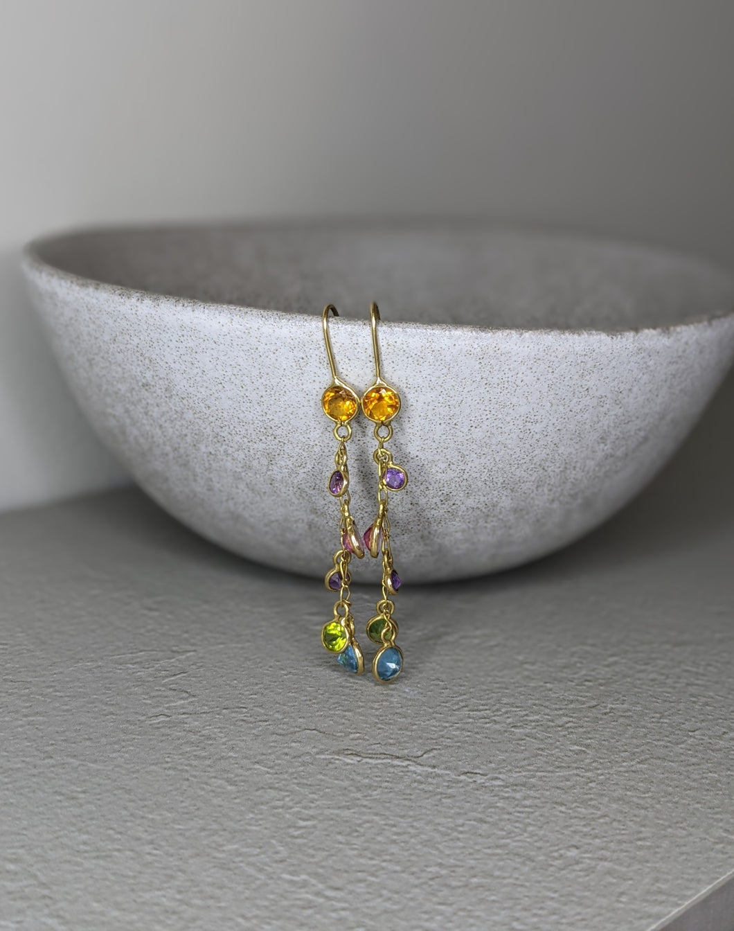 The Colourful Drop Earrings